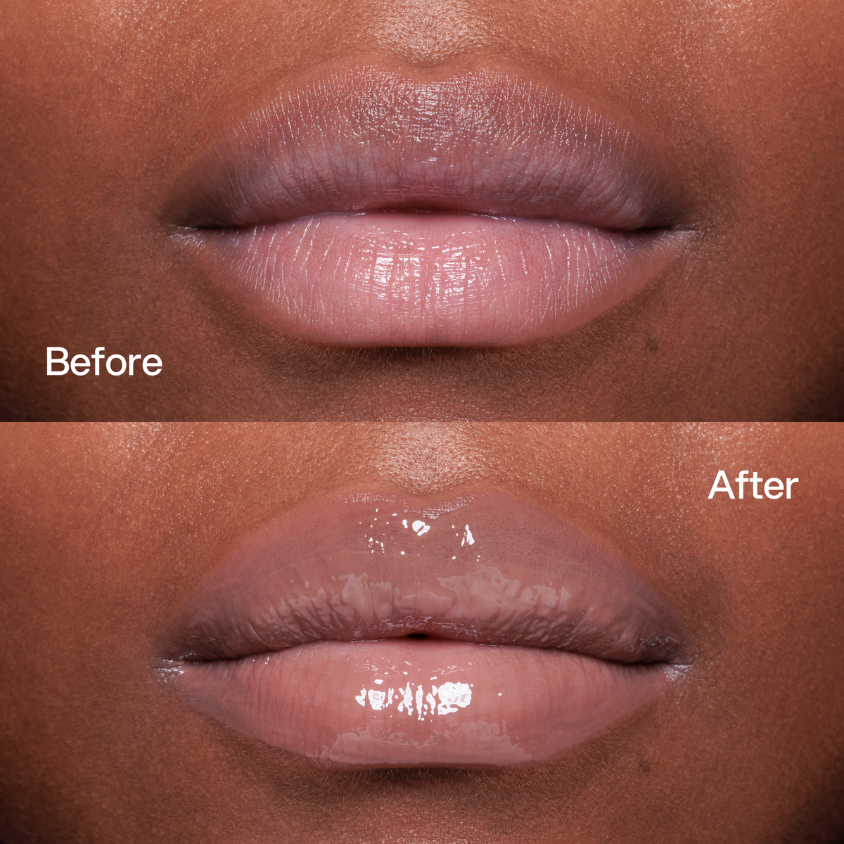 Peptide Lip Balm Mocha Skin First, risultati prima e dopo 2