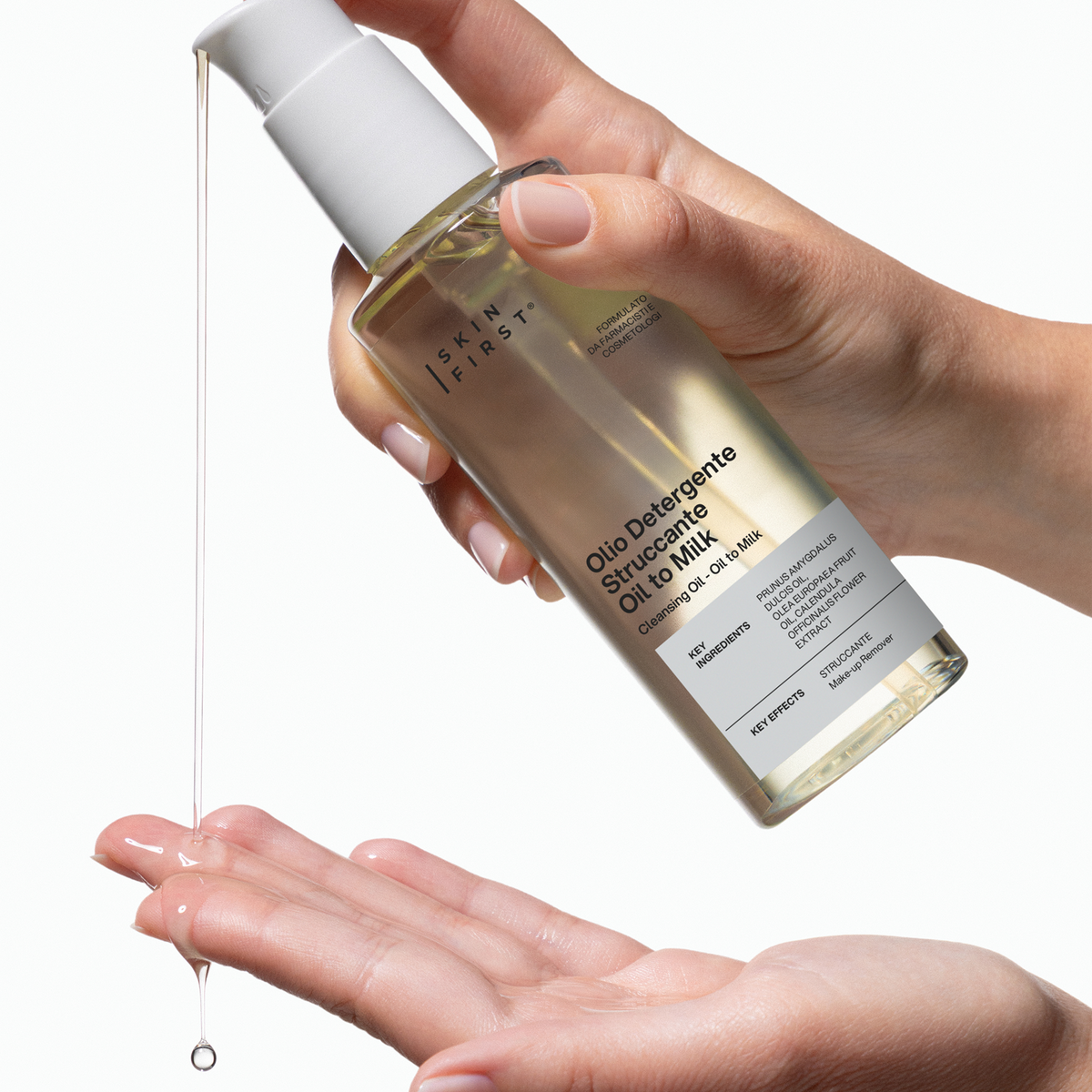 Olio Detergente Struccante Oil to Milk Skin First, foto prodotto 1