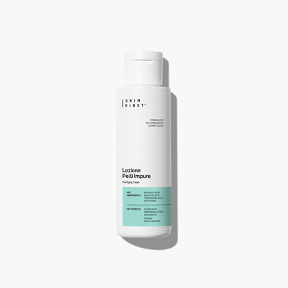 Lozione Pelli Impure Skin First, vista frontale
