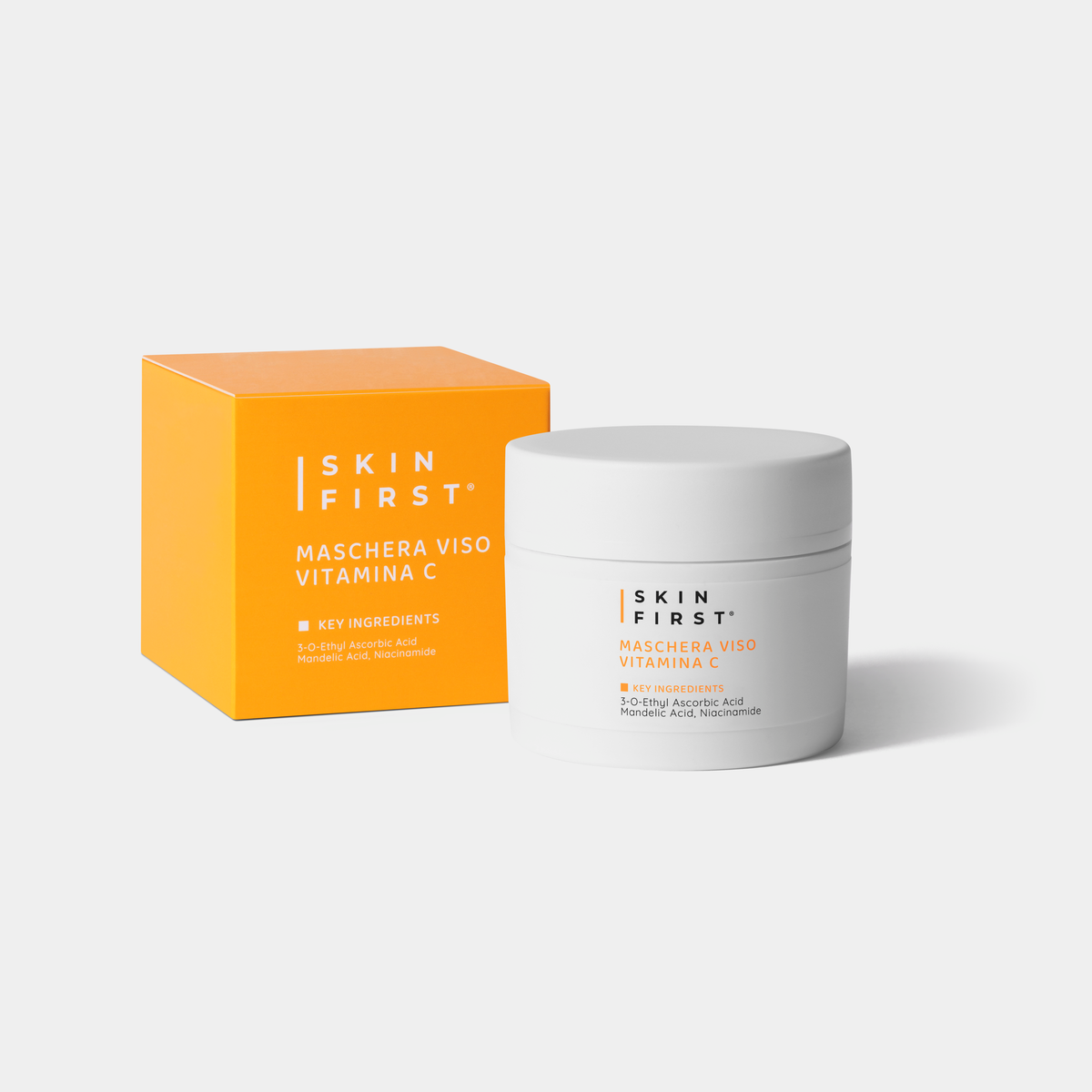 Maschera Viso Vitamina C Skin First, vista frontale