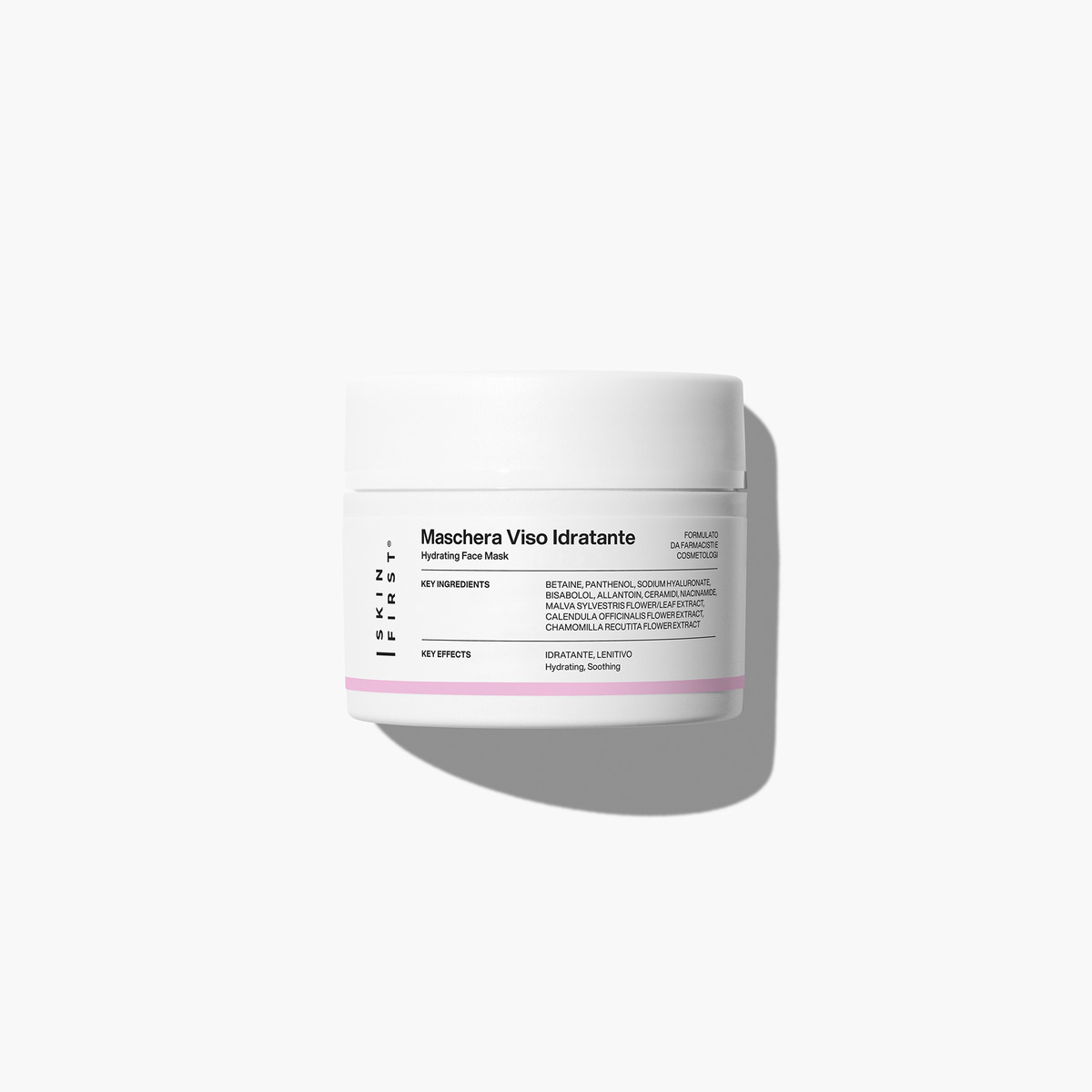 Maschera Viso Idratante Skin First, vista frontale