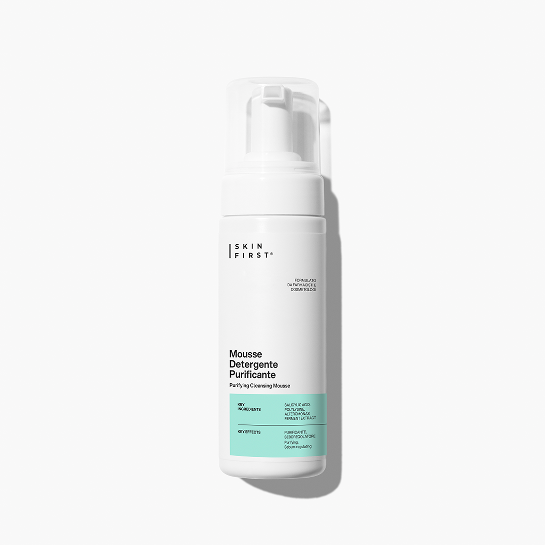 Mousse Detergente Purificante Skin First, vista frontale