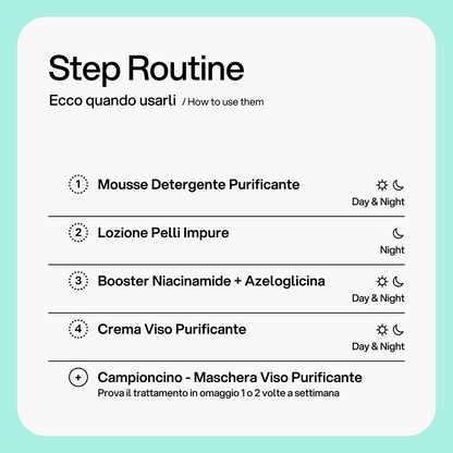 Kit Essential Pelle Impura Skin First, come si usa