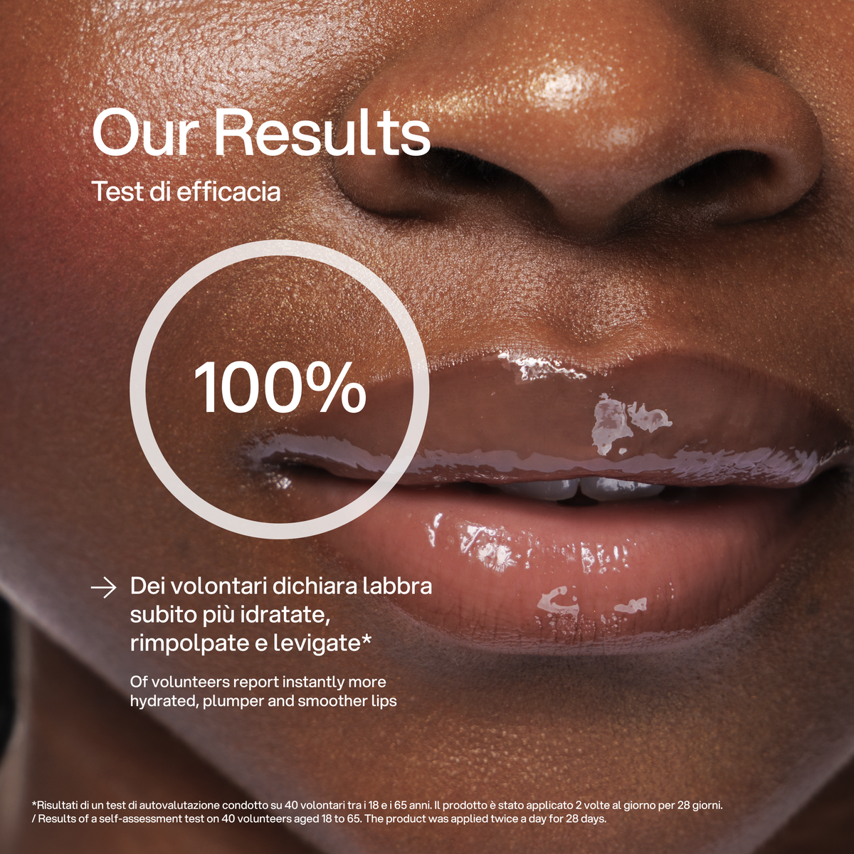 Peptide Lip Balm Mocha Skin First, test di efficacia 1