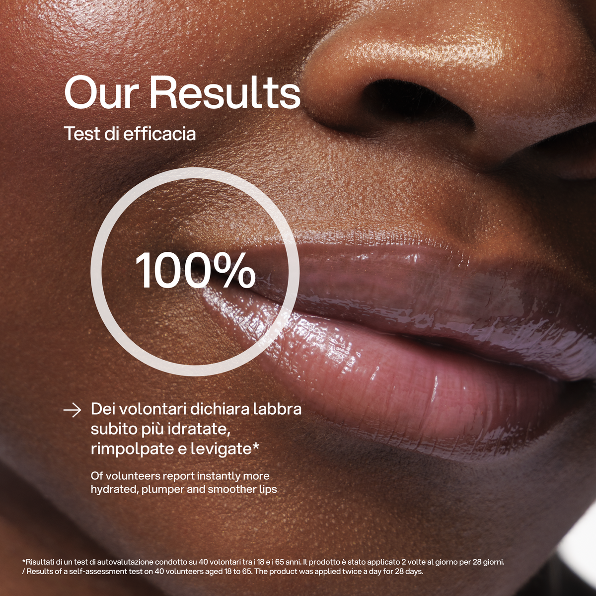 Peptide Lip Balm Pink Sugar Skin First, test di efficacia 1