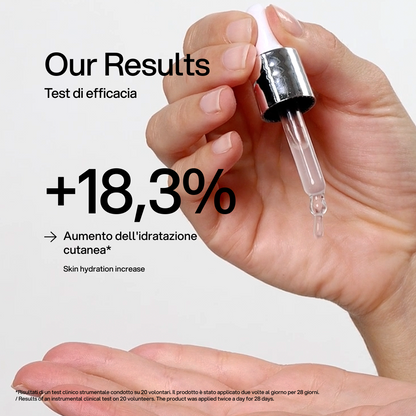 Booster Acido Ialuronico Ceramidi Skin First, test di efficacia 1