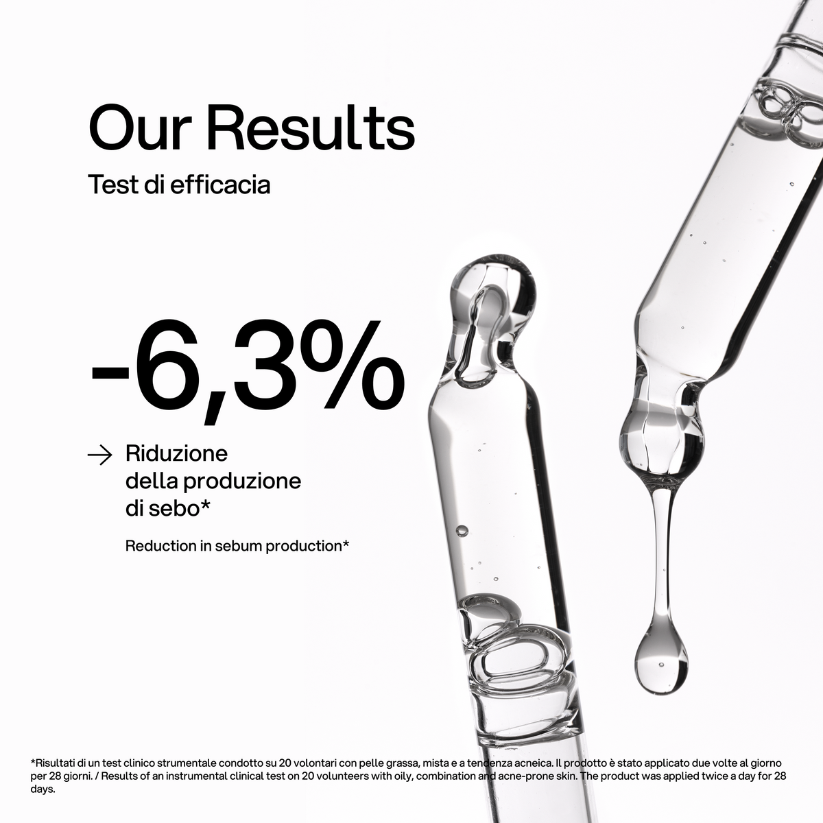 Booster Niacinamide Azeloglicina Skin First, test di efficacia 1