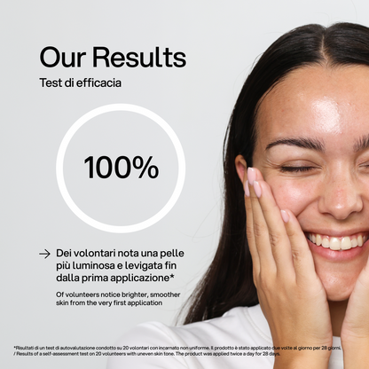 Booster Vitamina C Skin First, test di efficacia 1