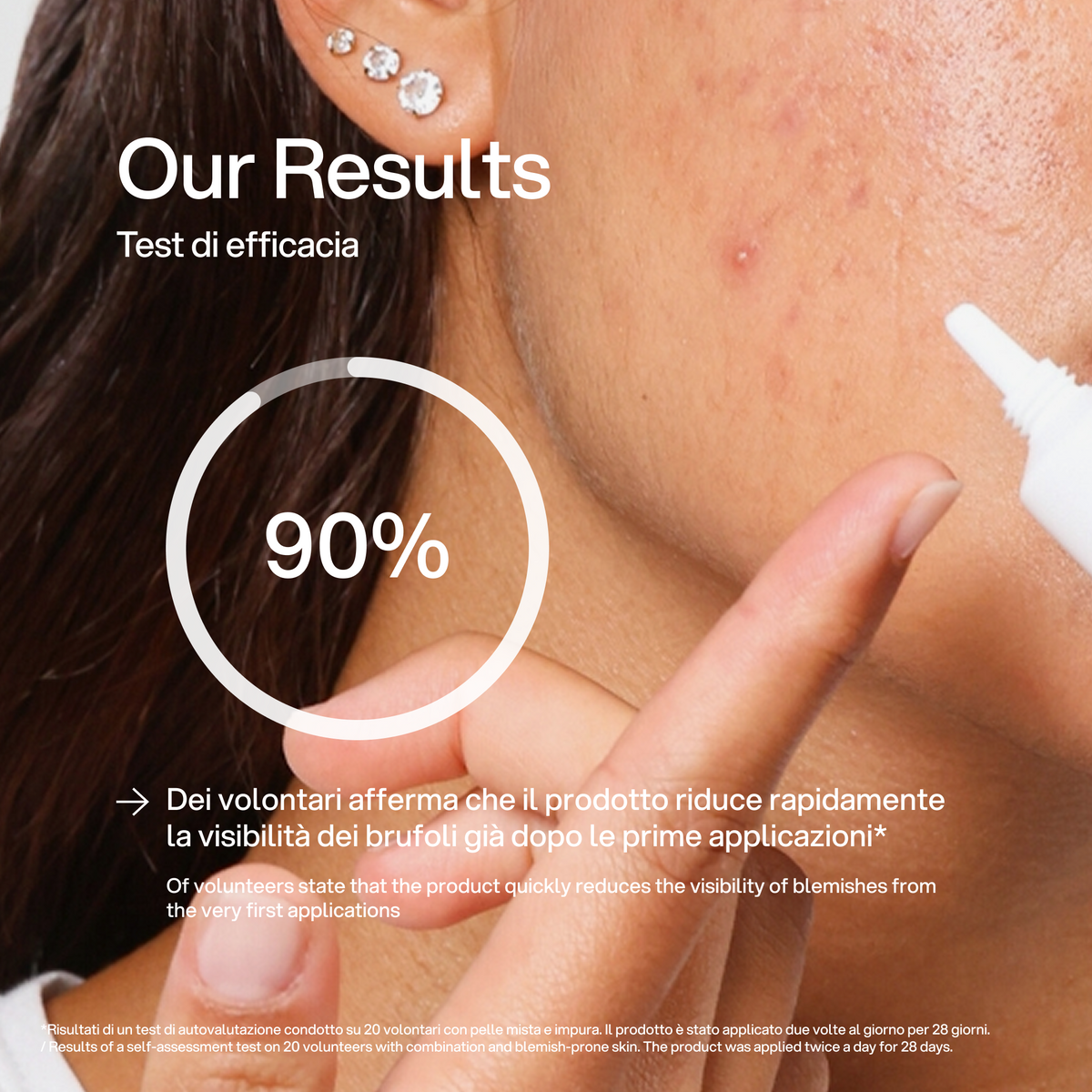 Gel Anti-Impurità Skin First, test di efficacia 1