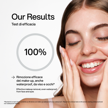 Olio Detergente Struccante Oil to Milk Skin First, test di efficacia 1