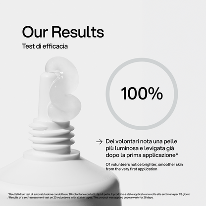 Peeling Esfoliante AHA BHA Skin First, test di efficacia 1