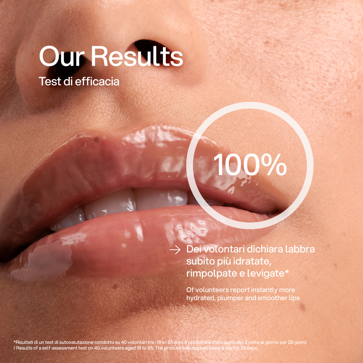 Peptide Lip Balm Mocha Skin First, test di efficacia 2