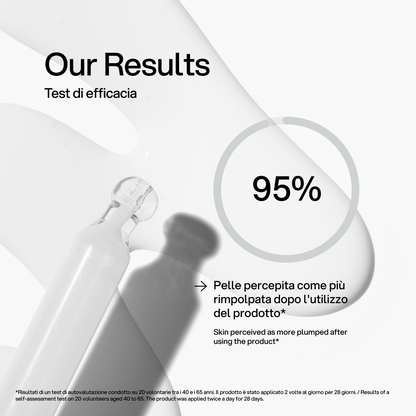 Booster Peptidi Skin First, test di efficacia 2