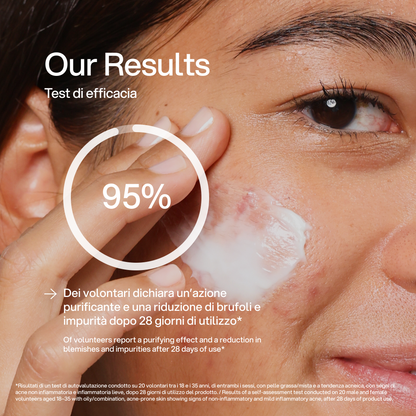 Crema Viso Purificante Skin First, test di efficacia 2