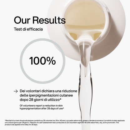 Lozione Pelli Impure Skin First, test di efficacia 3