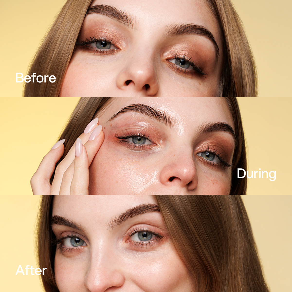 Olio Detergente Struccante Oil to Milk Skin First, risultati prima e dopo
