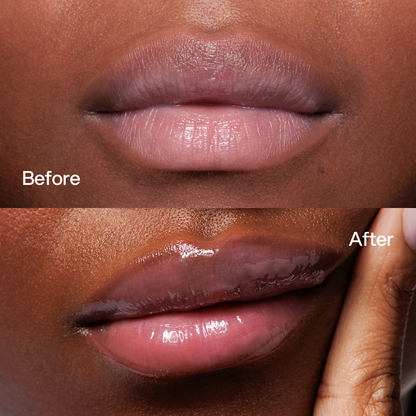 Peptide Lip Balm Pink Sugar Skin First, risultati prima e dopo 2