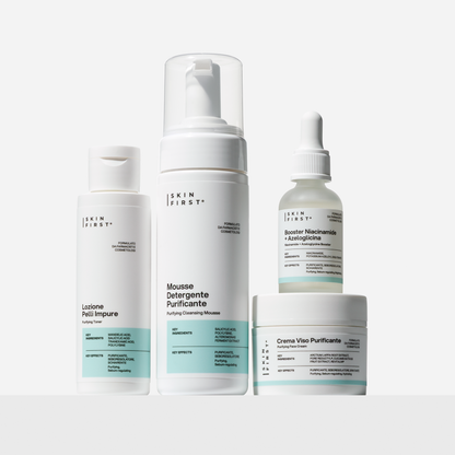 Kit Essential Pelle Impura Skin First, vista frontale