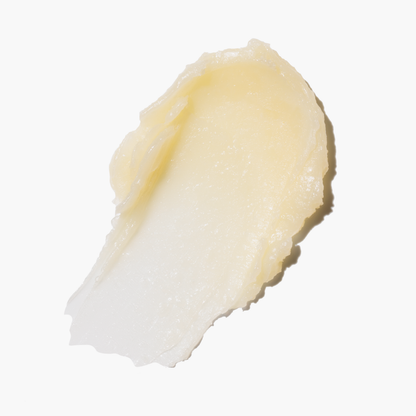 Photo of product texture and content: Lip balm stick