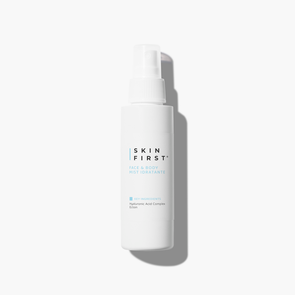 Face Body Mist Idratante Skin First, vista frontale