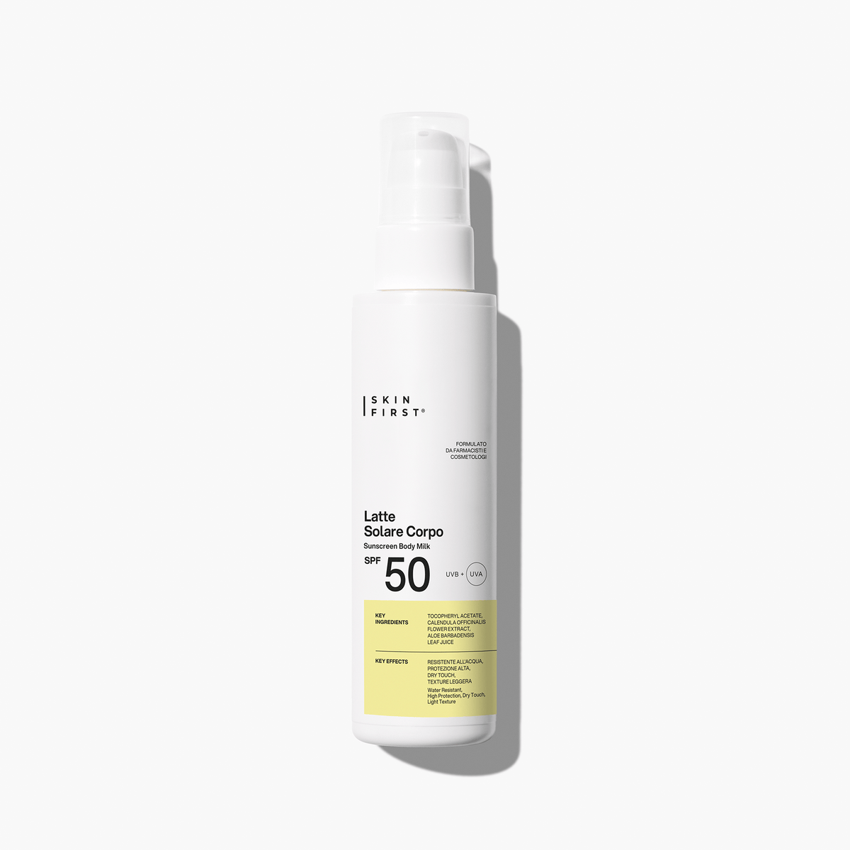 Latte Spray SPF 50 Skin First, vista frontale