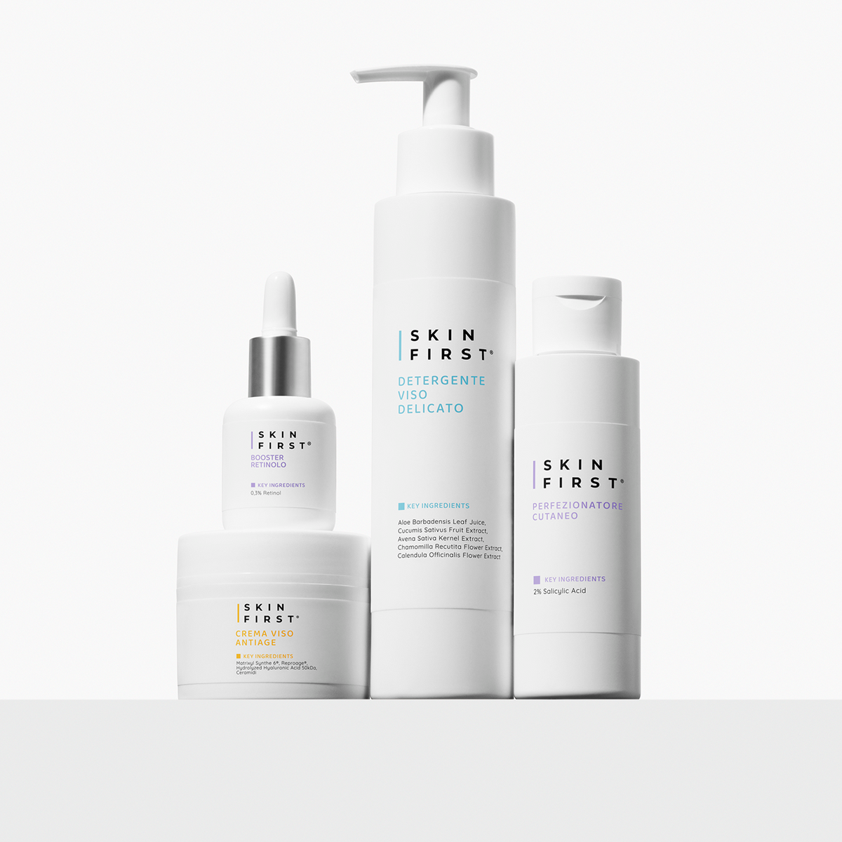 Kit Protocollo Pelle Matura Skin First, vista frontale