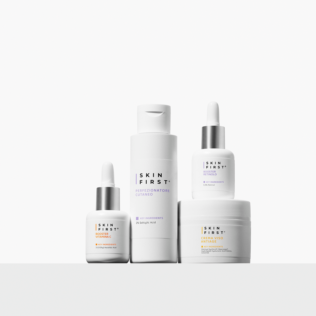 Kit Essential Macchie Brune Skin First, vista frontale
