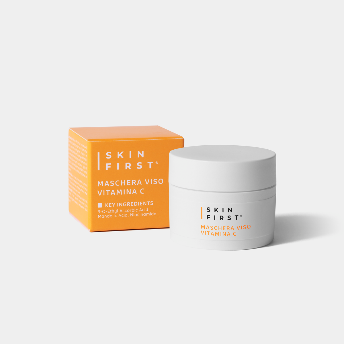 Maschera Viso Vitamina C Skin First, texture