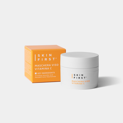 Maschera Viso Vitamina C Skin First, texture